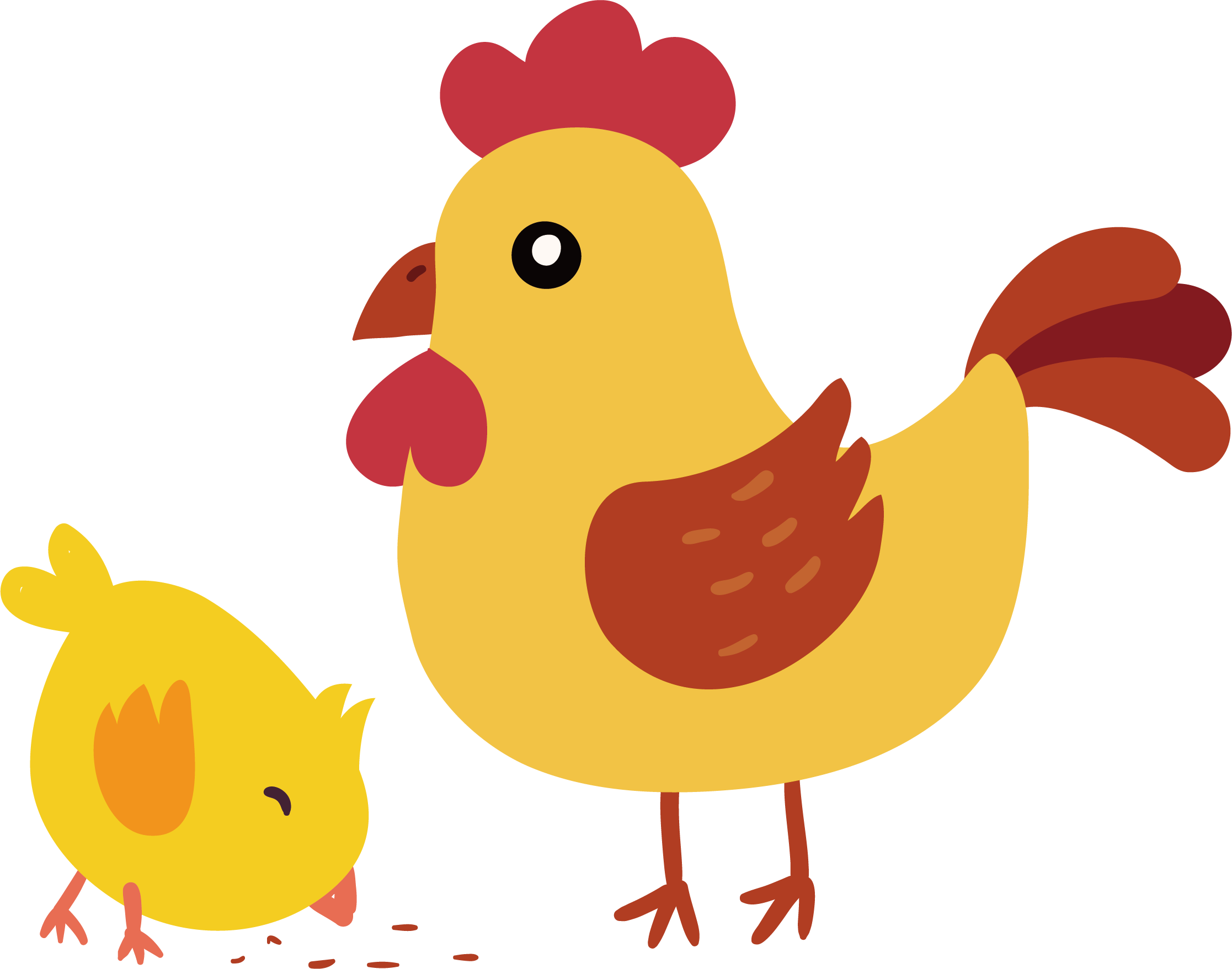 clipart chicken yellow chicken 11 – jenbuilds